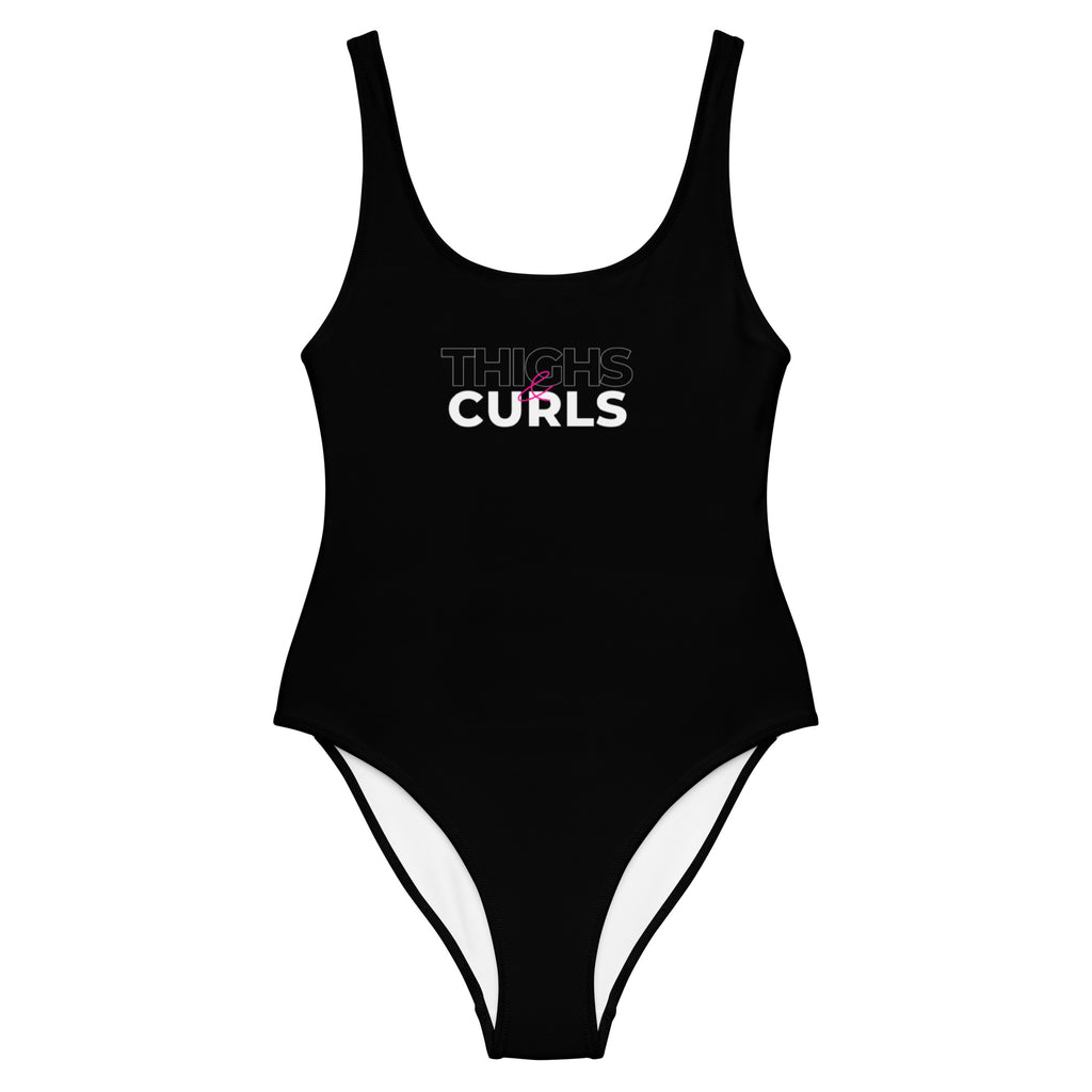 Thighs and Curls One-Piece Swimsuit