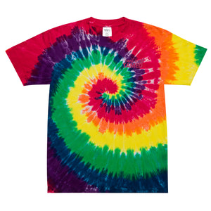 Can't Be Tamed Oversized tie-dye t-shirt