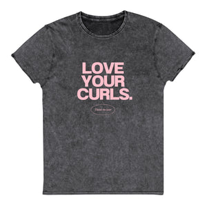 Love Your Curls Denim T-Shirt
