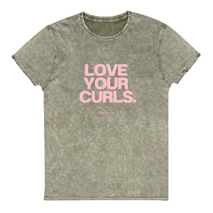 Love Your Curls Denim T-Shirt