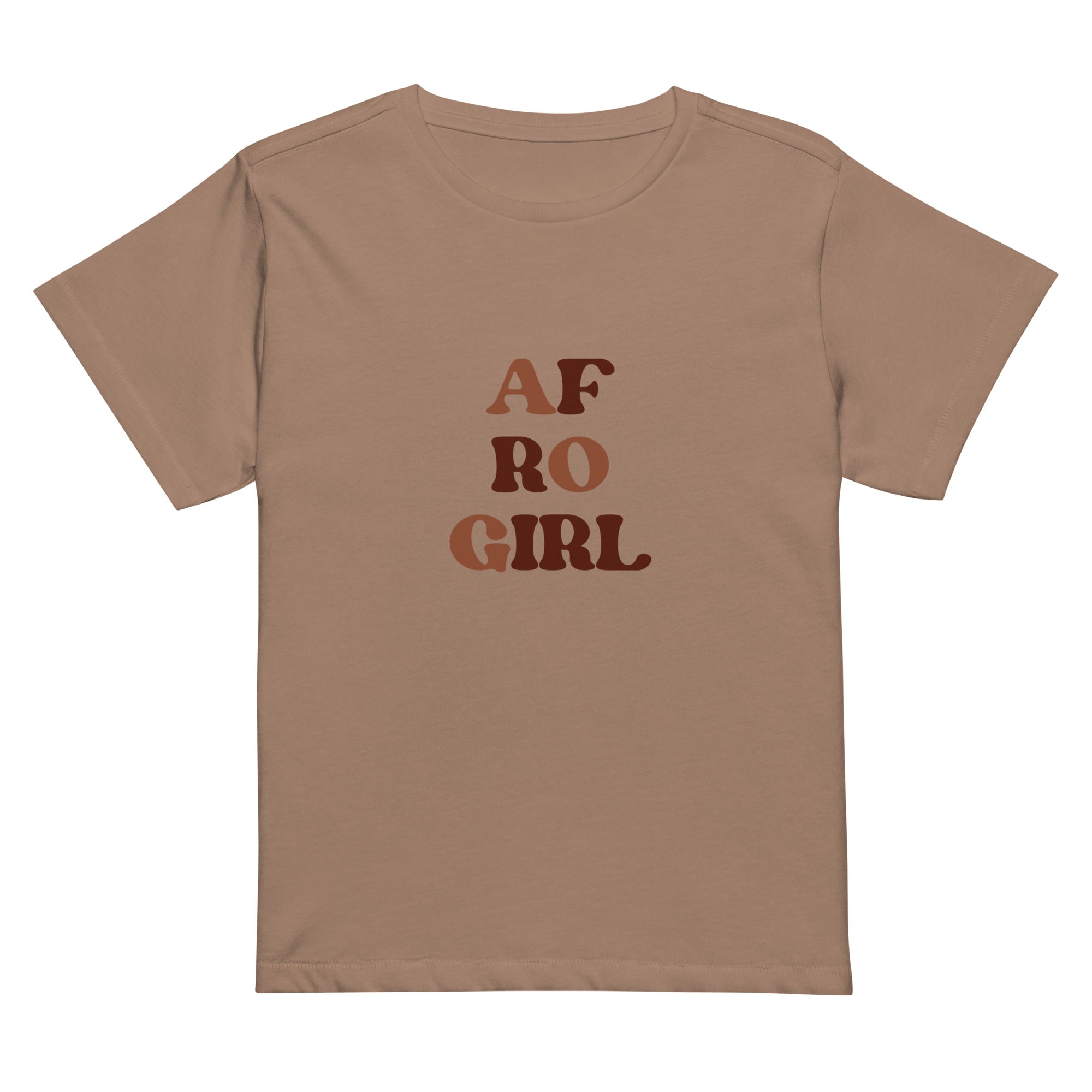 AfroGirl Shades Women’s high-waisted t-shirt
