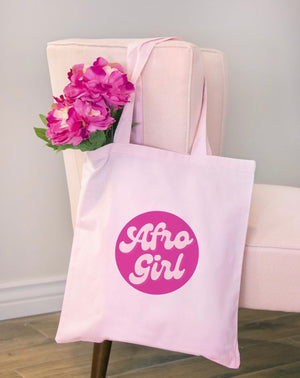 AfroGirl Lightweight Tote Bag