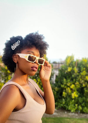 Custom Handmade Swarovski Crystal AfroGirl Hair Pins