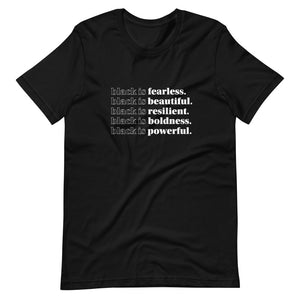 Black is.. Short-Sleeve Unisex T-Shirt