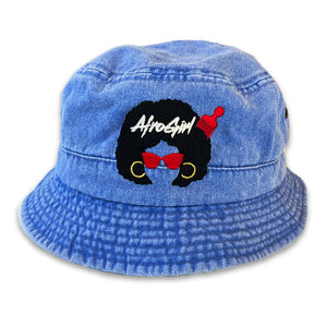 AfroGirl Red Pick Bucket Hat