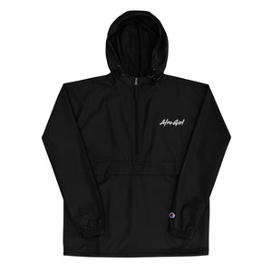 AfroGirl Embroidered Champion Packable Jacket
