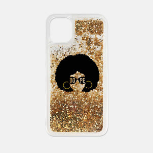 AfroGirl Liquid Glitter iPhone 11+ Case
