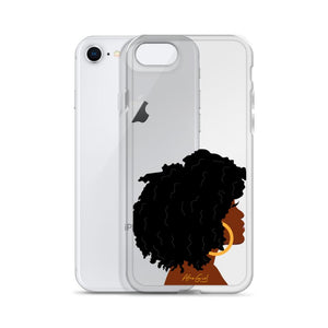 AfroGirl Side Profile iPhone Case