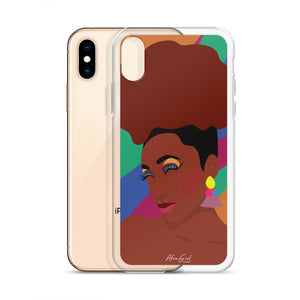 AfroPuff Girl iPhone Case
