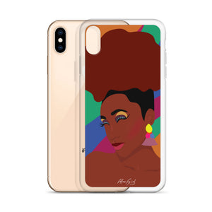 AfroPuff Girl iPhone Case