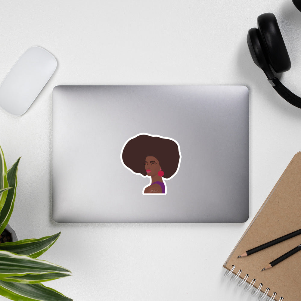 Big Fro Bubble-free stickers