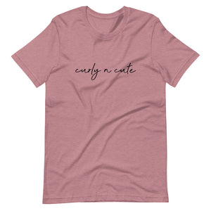 Curly n Cute Short-Sleeve Unisex T-Shirt