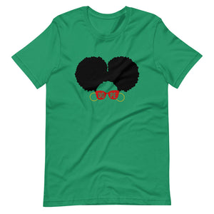 Afro Puffs Personalized Short-Sleeve Unisex T-Shirt