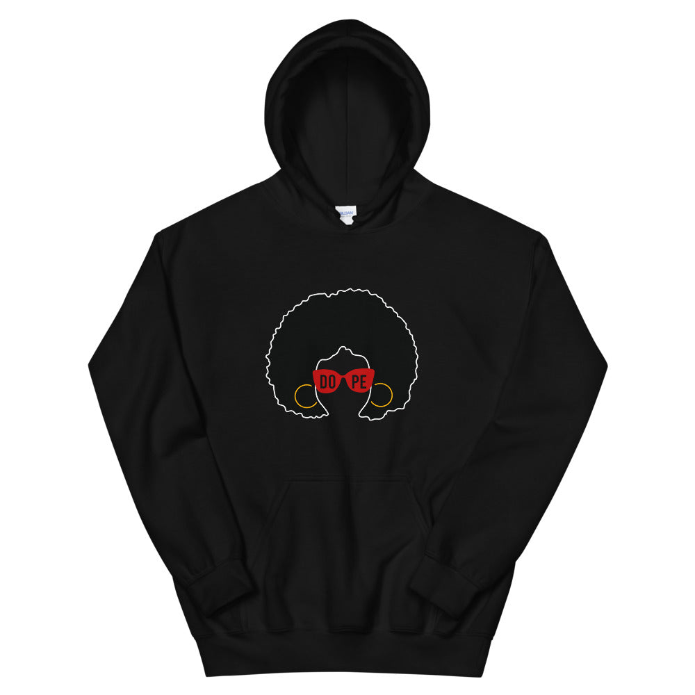 Personalized AfroGirl Red Shades Hoodie
