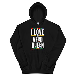 I Love My AfroQueen Unisex Hoodie