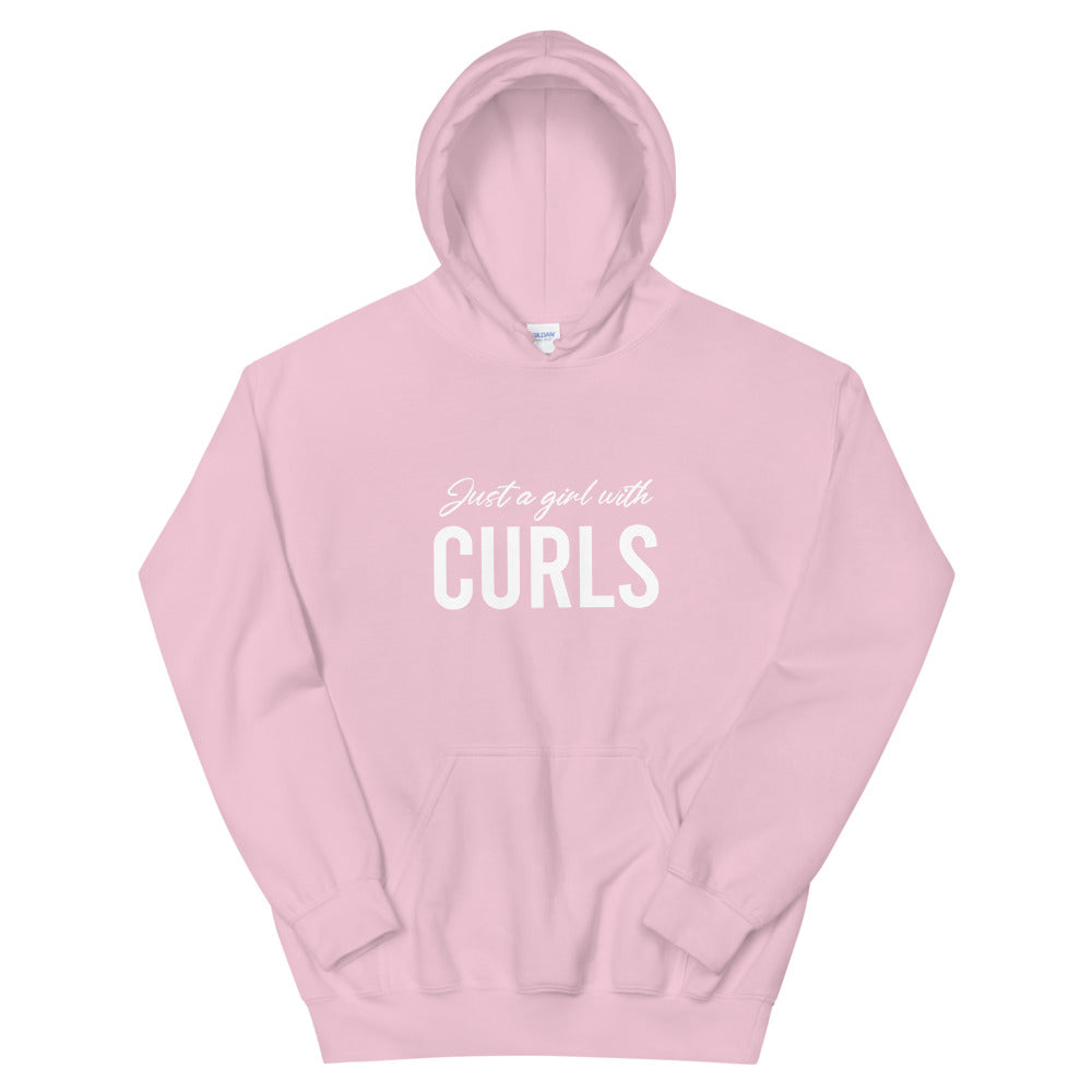 Just a Girl with Curls Unisex Hoodie