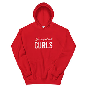 Just a Girl with Curls Unisex Hoodie