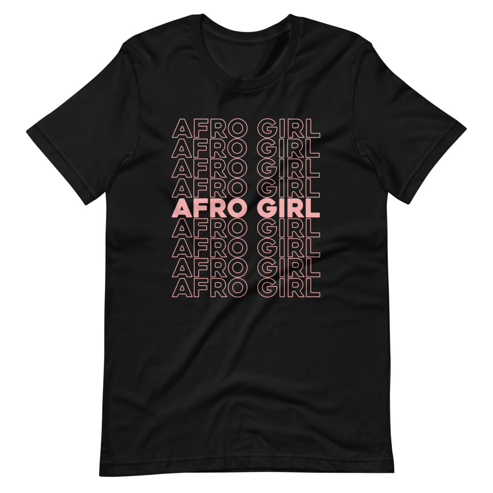 AfroGirl Short-Sleeve Unisex T-Shirt