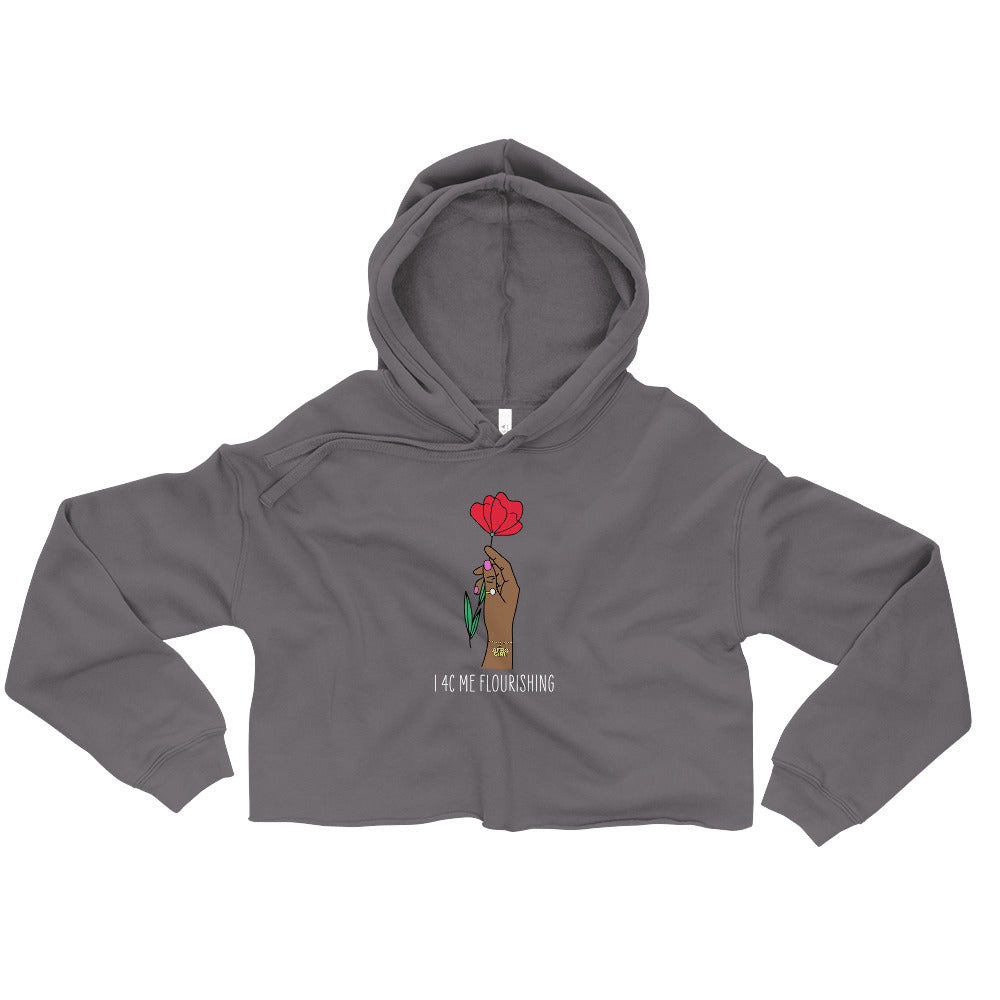 I 4C Me Flourishing Crop Hoodie