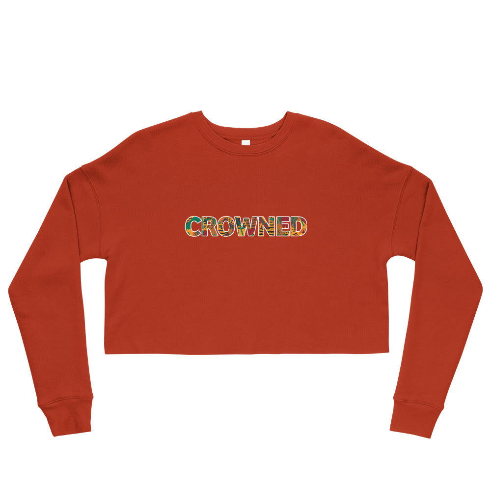 CROWNED Crop Sweatshirt